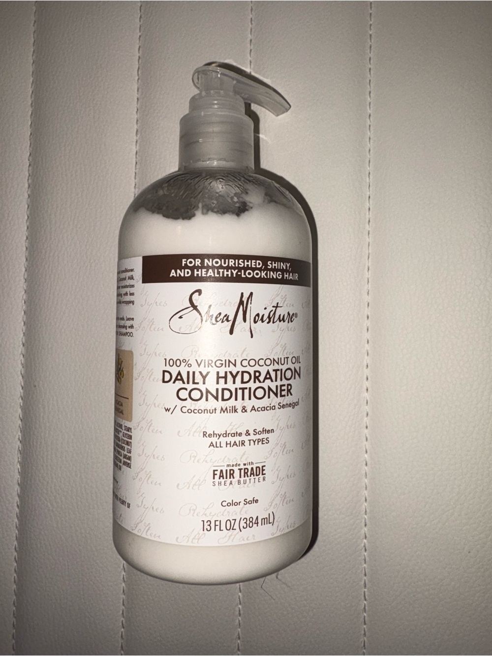 Shea Moisture Virgin Coconut Oil Daily Hydration Conditioner 13 oz Fair Trade